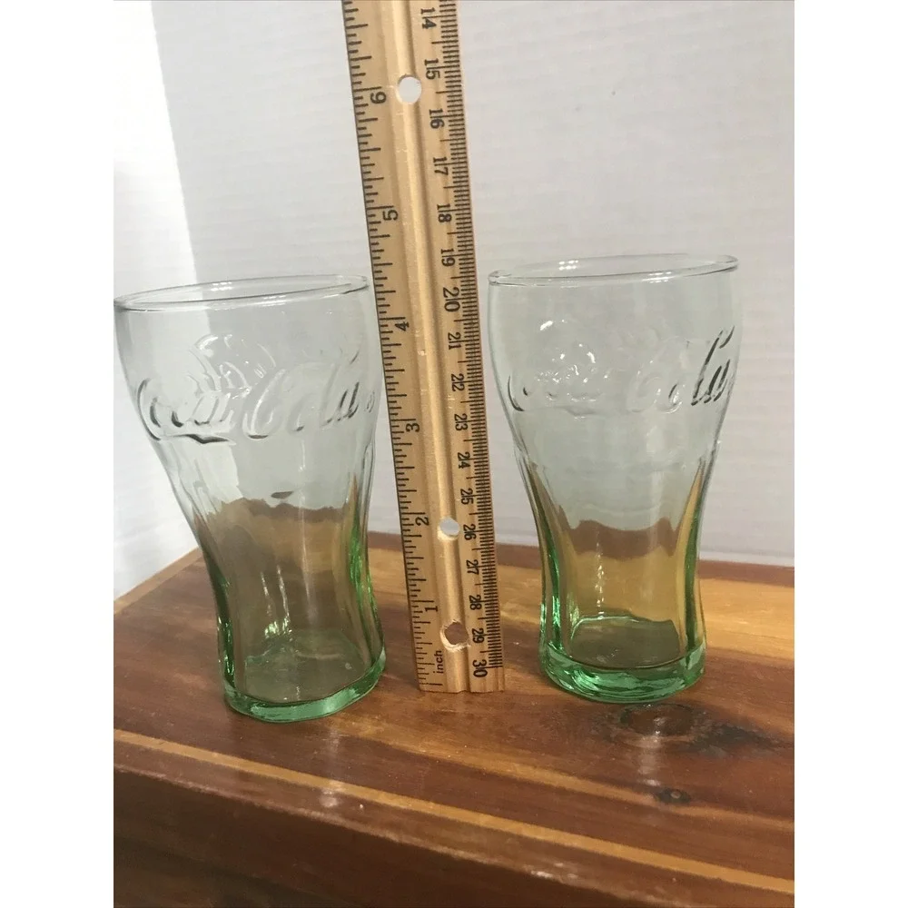 Vintage Coca-Cola Georgia Green‎ Embossed Logo 6